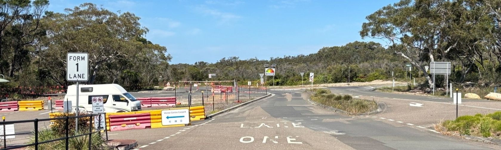 Works on the Booderee Entry Precinct 
