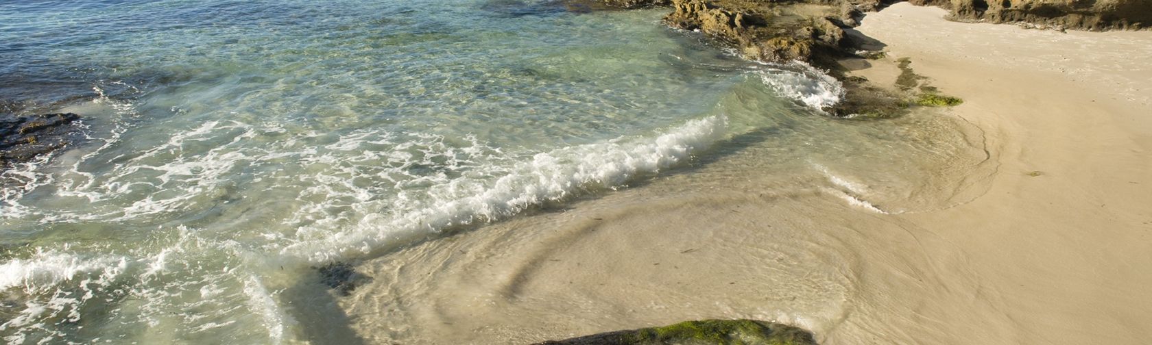 Discover secluded beaches