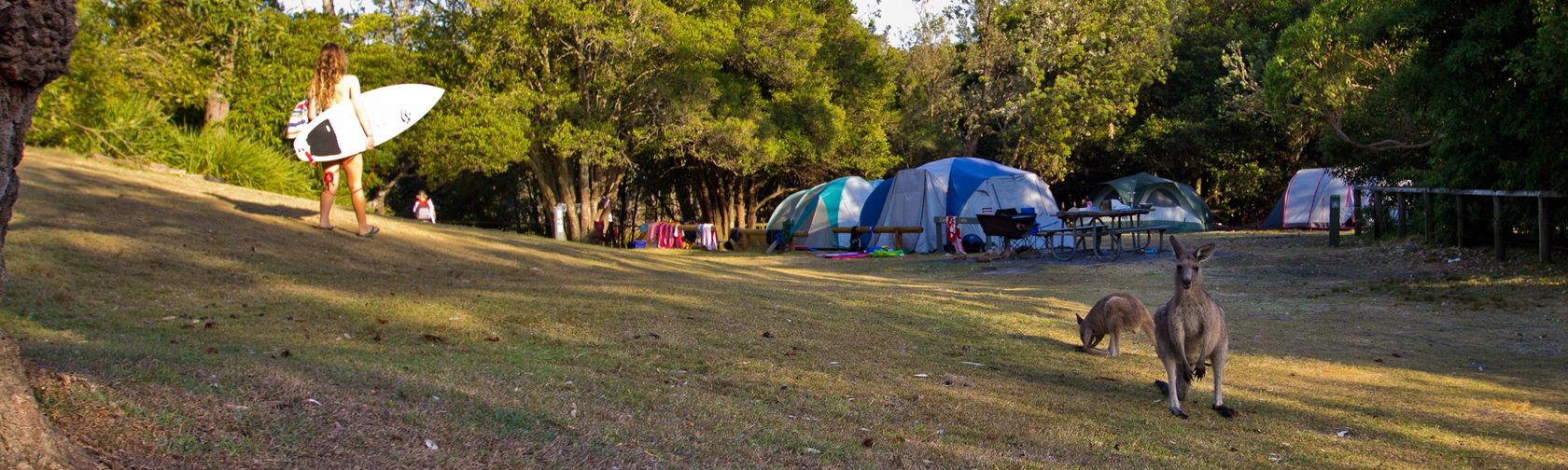 Cave Beach campground