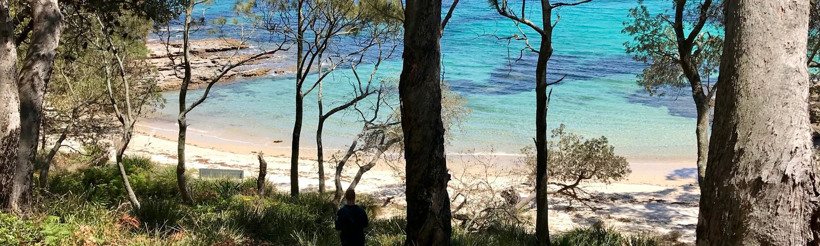 It's easy to find beautiful secluded beaches at Booderee National Park