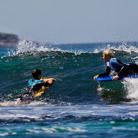 Body boarding